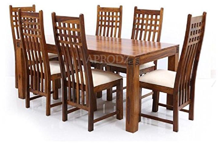 Solid Wood(Sheesham) 6 Seater Dining Set