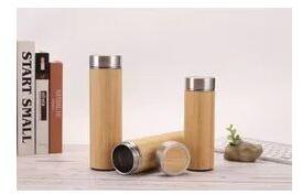 Bamboo Vacuum Flask