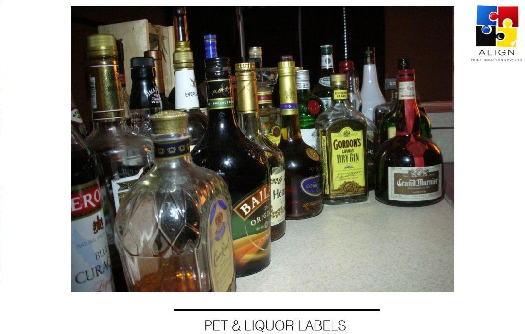 Pet and Liquor Labels