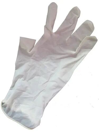 Plain Examination Surgical Glove, Color : White
