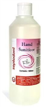 Septodont hand sanitizer, Packaging Size : 500 ML