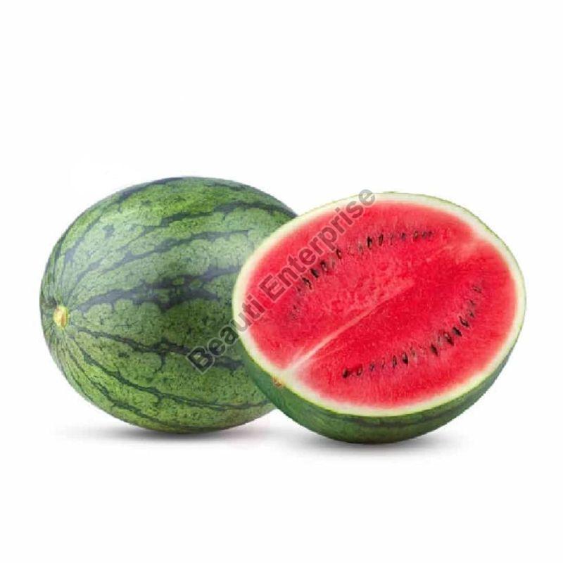 Green Round Organic Fresh Watermelon, for Human Consumption, Style : Natural