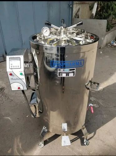 Vertical Double Wall Radial Lock Autoclave, Speciality : High Efficiency, Reliable, Robust Construction