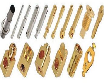 Golden Polished Brass Socket Pins