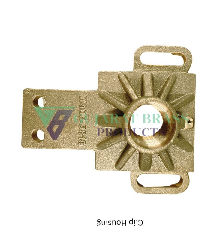 Grey Polished Brass Switchgear Clip Housing, for Industrial, Size : Standard