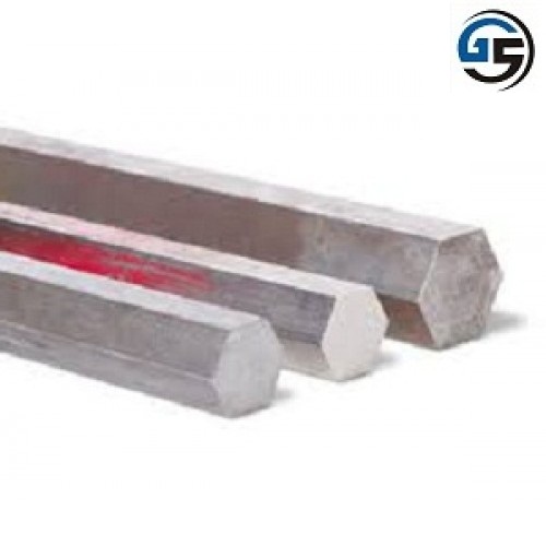 MS Hexagon Bar, for Constructional Use, Industrial, Color : Silver