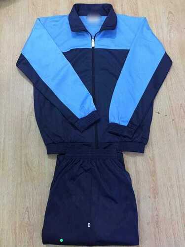 Polyester Blue Track Suit