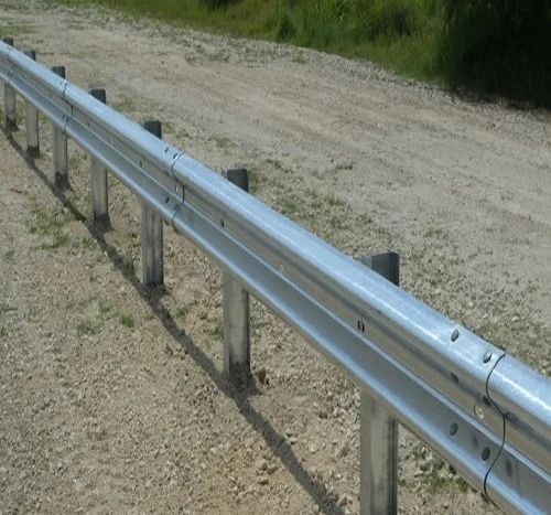 Silver Polished Galvanized Steel Guard Rails