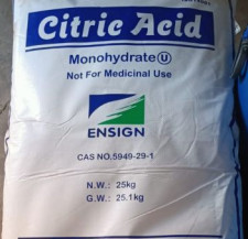 25 kgs citric acid mono, Packaging Type : bag