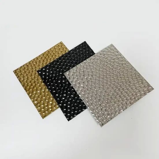 Multicoloured Rectangular Stainless Steel Stamping Sheet, for Interior Exterior Work