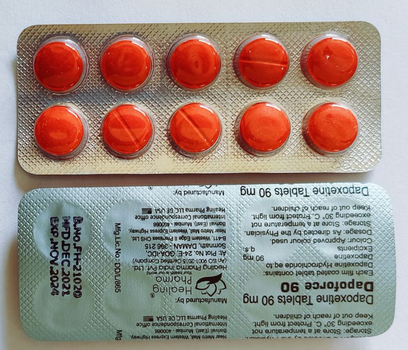 Dapoxetine Tablet, For Painkiller, Packaging Type : Box