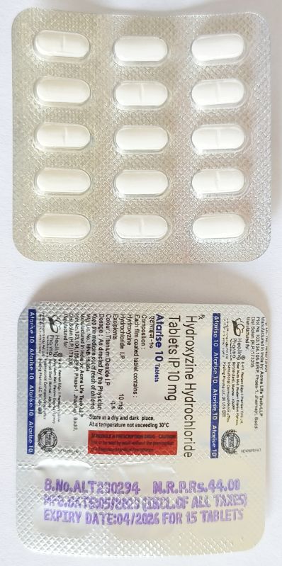 Hydroxyzine Tablet, For Clinic