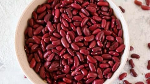 Natural red beans for Cooking