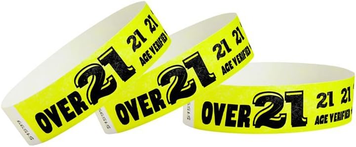 Paper hospital wristbands, Size : 20mm