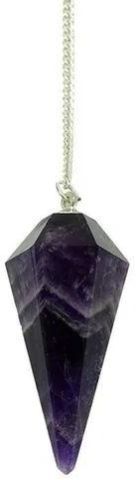 Amethyst Crystal Pendulum