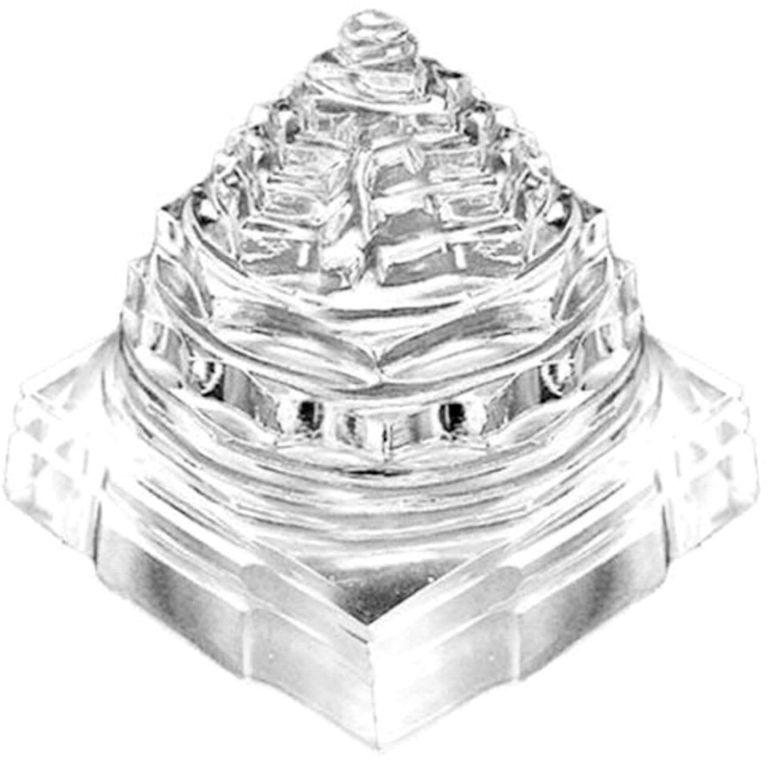 Clear Crystal Shree Yantra