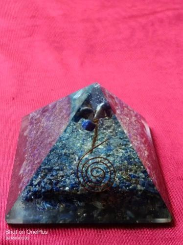 Lapis Lazuli Orgone Pyramid