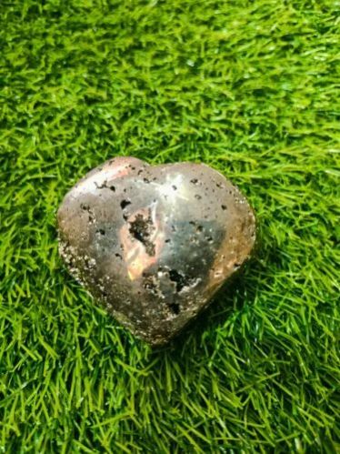 Pyrite Heart Stone