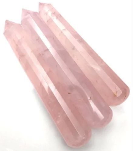 Rose Quartz Yoni Wand