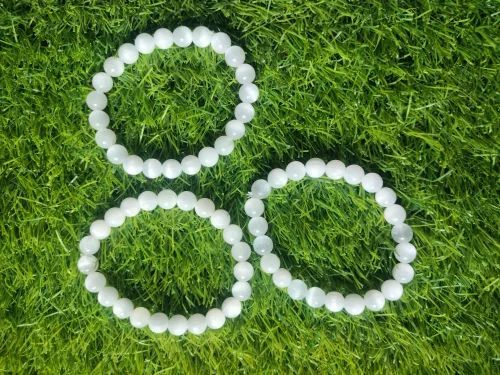 Selenite Gemstone Bracelet