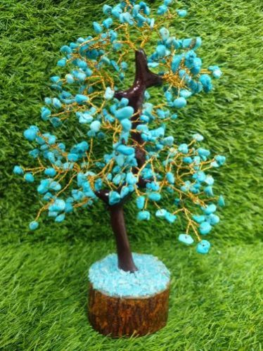 Turquoise Crystal Tree