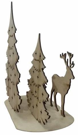 MDF Christmas Tree Decoration, Feature : High Quality