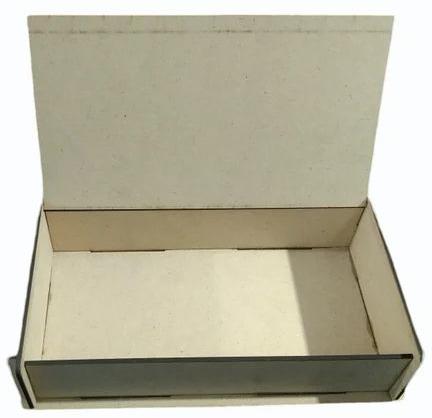 Brown Rectangular Plain MDF Box