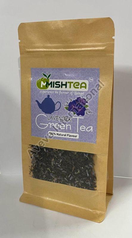 MMISHTEA Natural Lavender Green Tea, Packaging Type : Tin Caddy, Stand-up Pouch, Mono Box, Gunny Bags