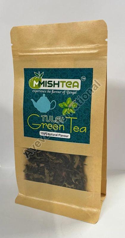 MMISHTEA Natural Tulsi Green Tea, Packaging Type : Tin Caddy, Stand-up Pouch, Mono Box, Gunny Bags