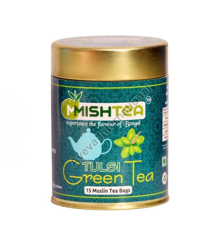 MMISHTEA Tulsi Green Tea Bag, Shelf Life : 24 Months