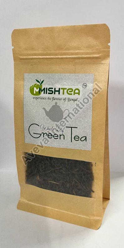 MMISHTEA Natural Whole Leaf Green Tea, Packaging Type : Tin Caddy, Stand-up Pouch, Mono Box, Gunny Bags