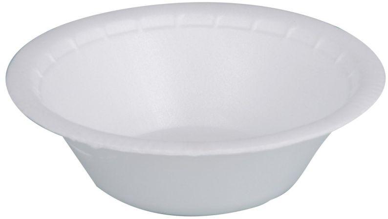 White Bagasse Round Bowl, for Food Serving, Feature : Eco-friendly