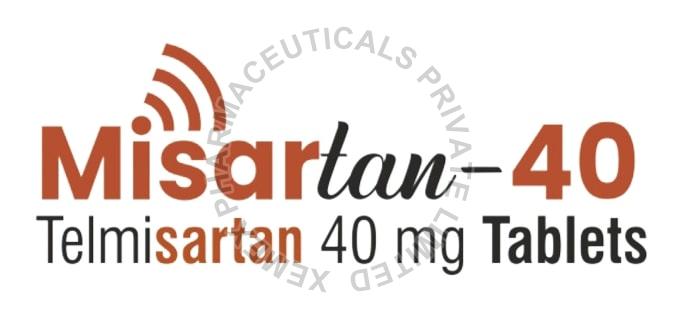 Misartan-40 Tablets, Color : White.