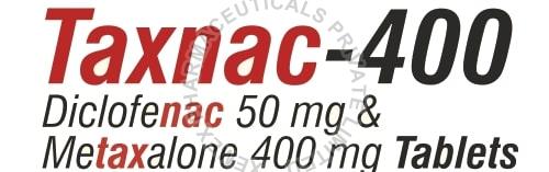 Taxnac-400 Tablets, Color : White.