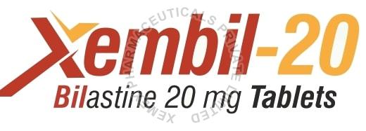 White. Xembil-20 Tablets