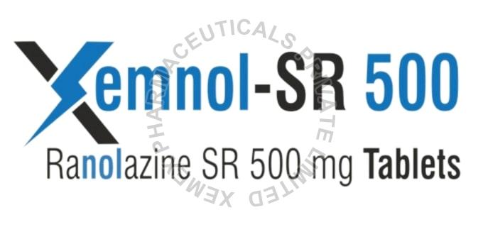 Xemnol-SR 500 Tablets, Color : White.