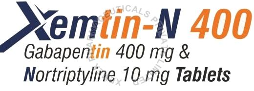 White. Xemtin-N 400 Tablets