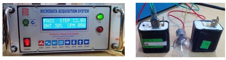 Automatic Electric Flasher Testing System, for Industrial Use