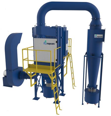 Napcen Ms 200-300kg Portable Dust Collector, Power : 6-9kw