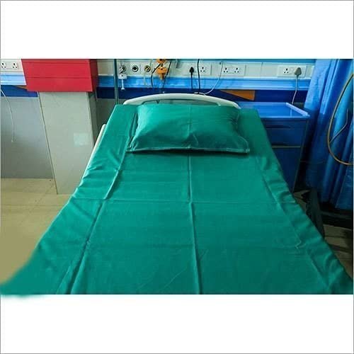 Green Hospital OT Bed Sheet, Feature : Anti Shrink, Easy To Clean