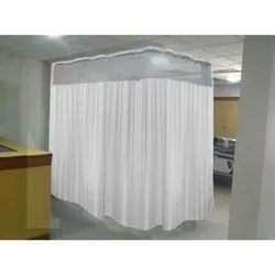 White Plain Polyester Hospital Curtain