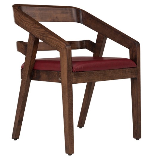 Polished Wooden Restaurant Cafe Chair, Style : Antique