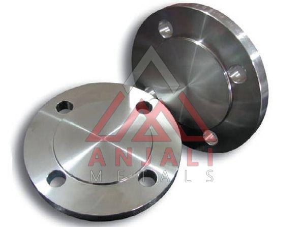 Silver Round Plain Polished Stainless Steel Blind Flange, for Industry Use, Size : All Sizes