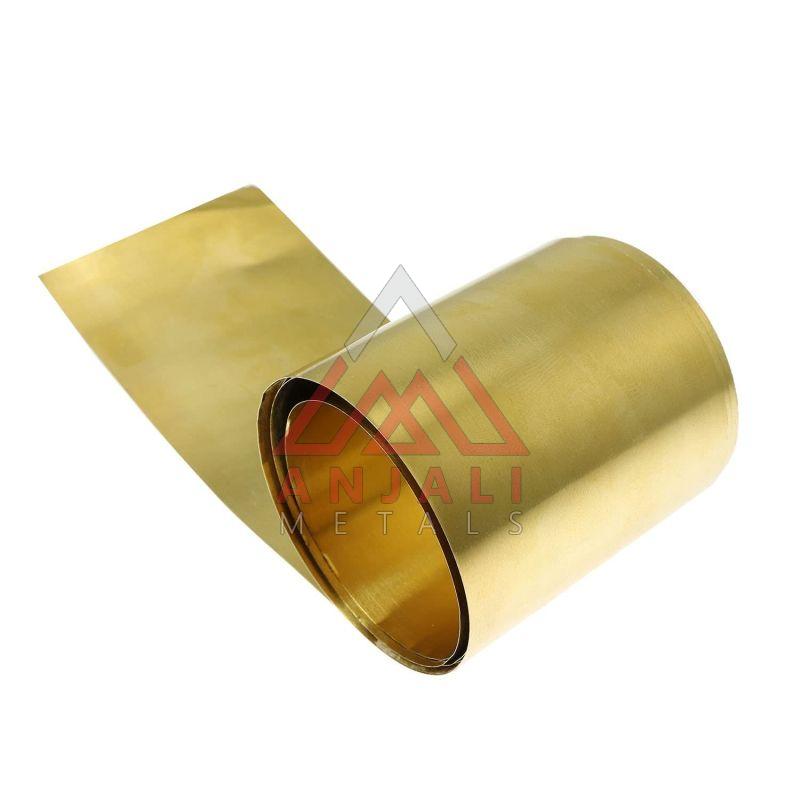 Golden Soft Brass Foil, For Industrial, Construction, Grade : All