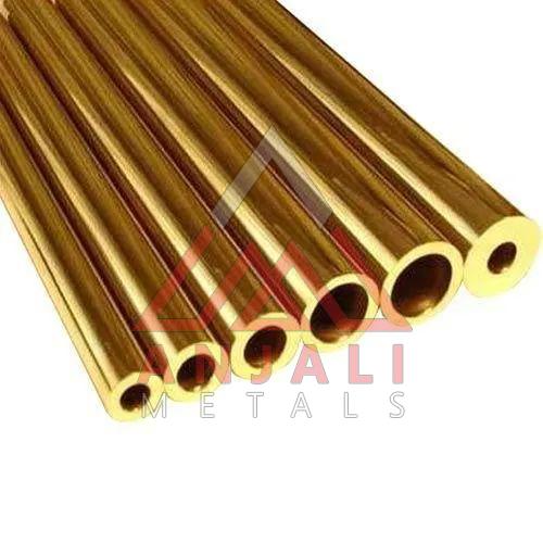 Polished Brass Pipes, For Gas Fittings, Oil Fittings, Water Fittings, Industrial, Technics : High Density Polyethylene