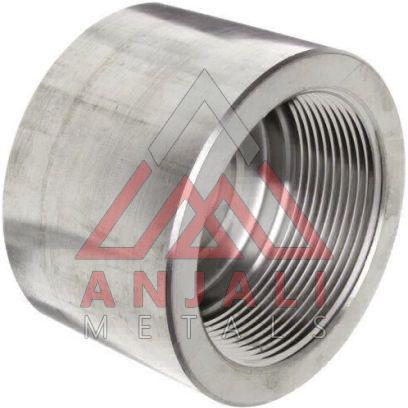 Silver Round Polished Forged Steel Cap, for Industrial, Size : All Sizes