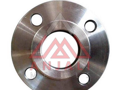 Silver Round Polished Stainless Steel High Hub Flange, for Industrial, Size : All Sizes