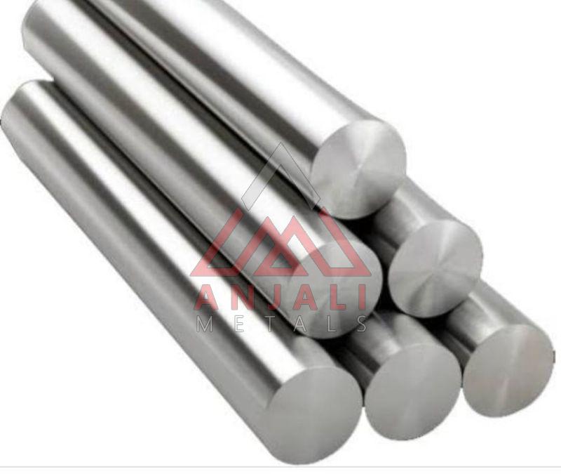 Silver Polished Stainless Steel Round Bar, For Industrial, Feature : Excellent Quality, High Strength