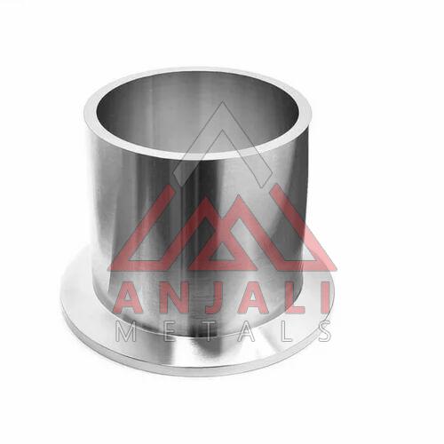 Silver Stainless Steel Short Stub End