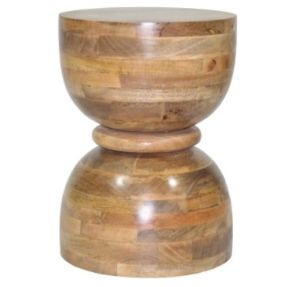 Plain Natural Polish Stylish Mango Wood Stool, for Shop, Restaurants, Office, Home, Size : All Sizes